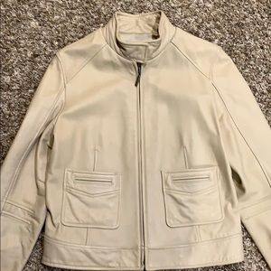 Dana Buchman Leather Jacket